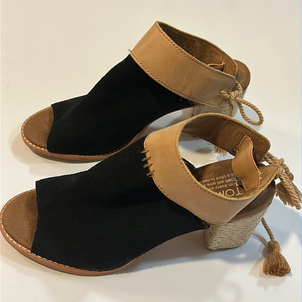 TOMS Seville Suede Sandals